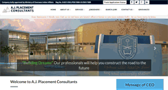 Desktop Screenshot of ajplacement.com